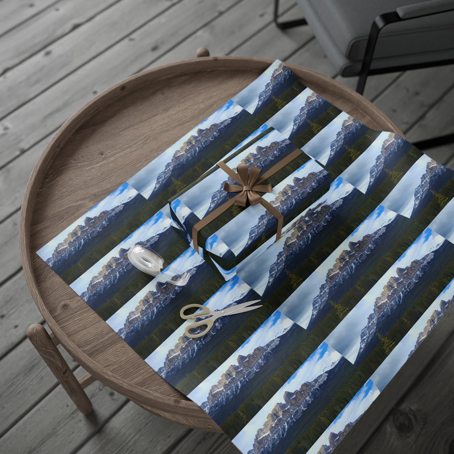 Wrapping Paper - Castle Mountain in Banff National Park