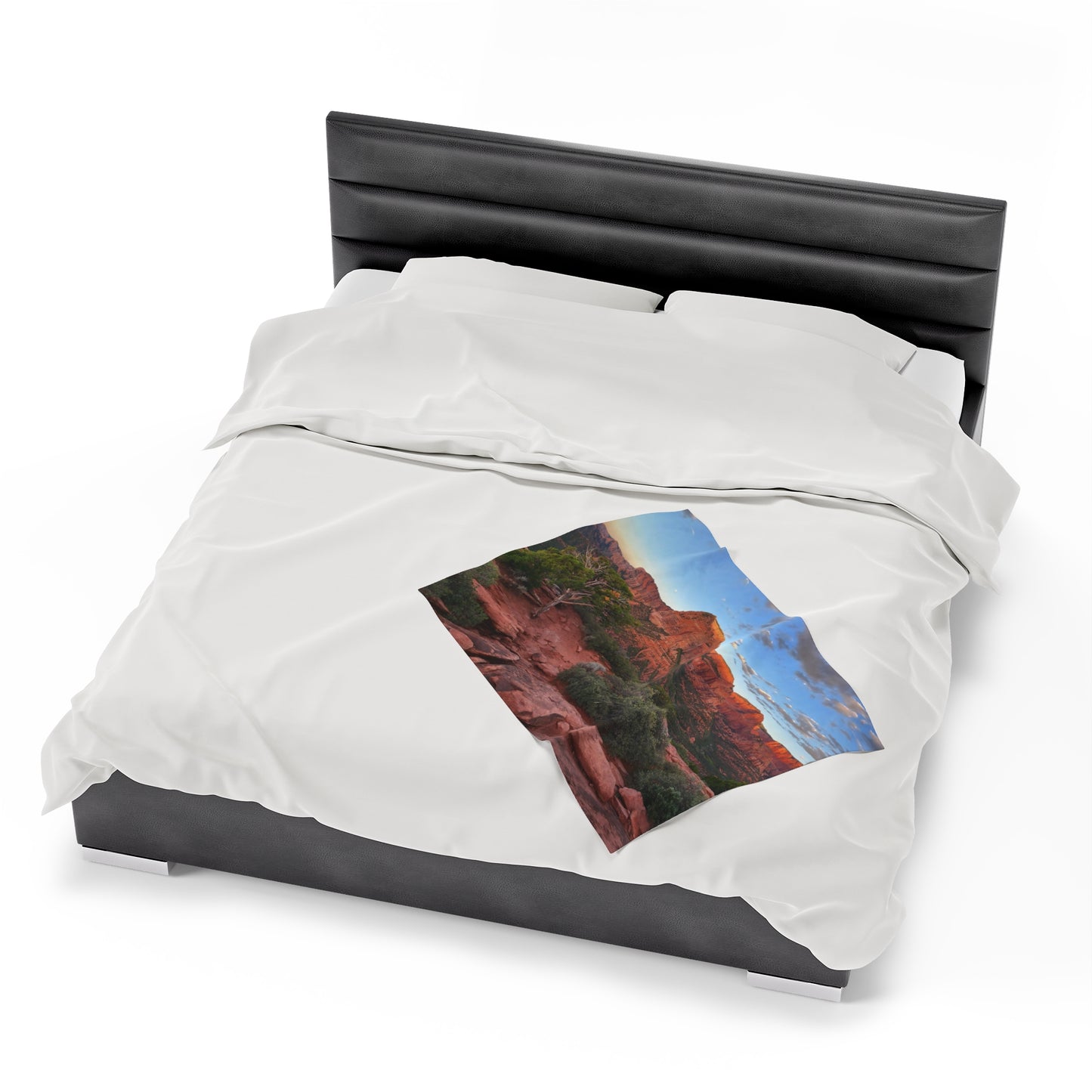 Blanket Velveteen Plush - Kolob Canyons in Zion National Park