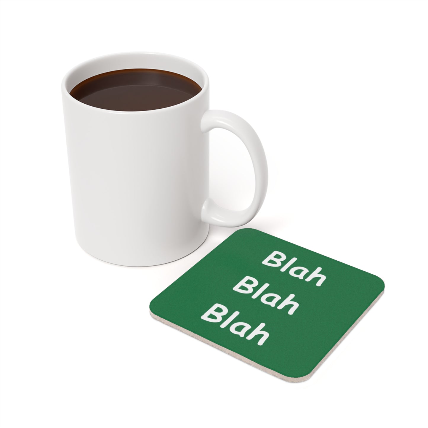 Coaster - Blah Blah Blah (green)