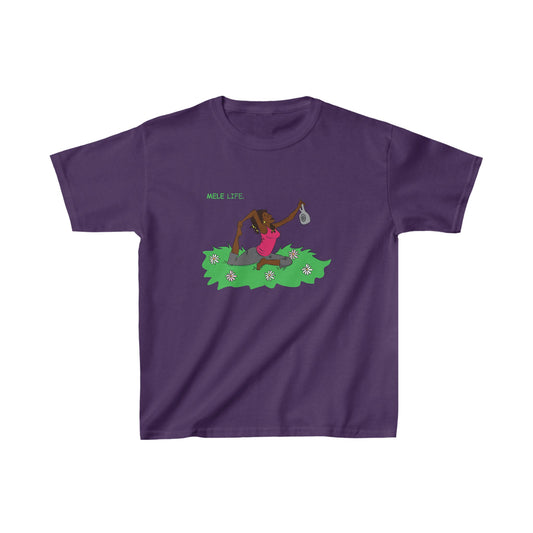 Kids Cotton Tee - Yoga Lady2
