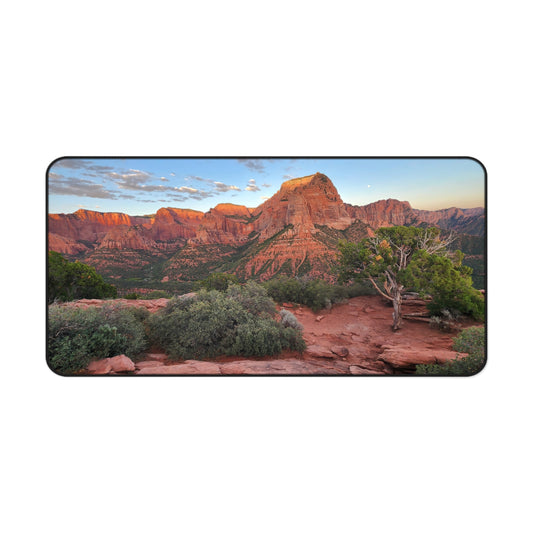 Desk Mat - Kolob Canyons in Zion National Park