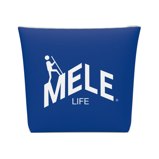 Cosmetic Bag - MELE LIFE logo   (dark blue)