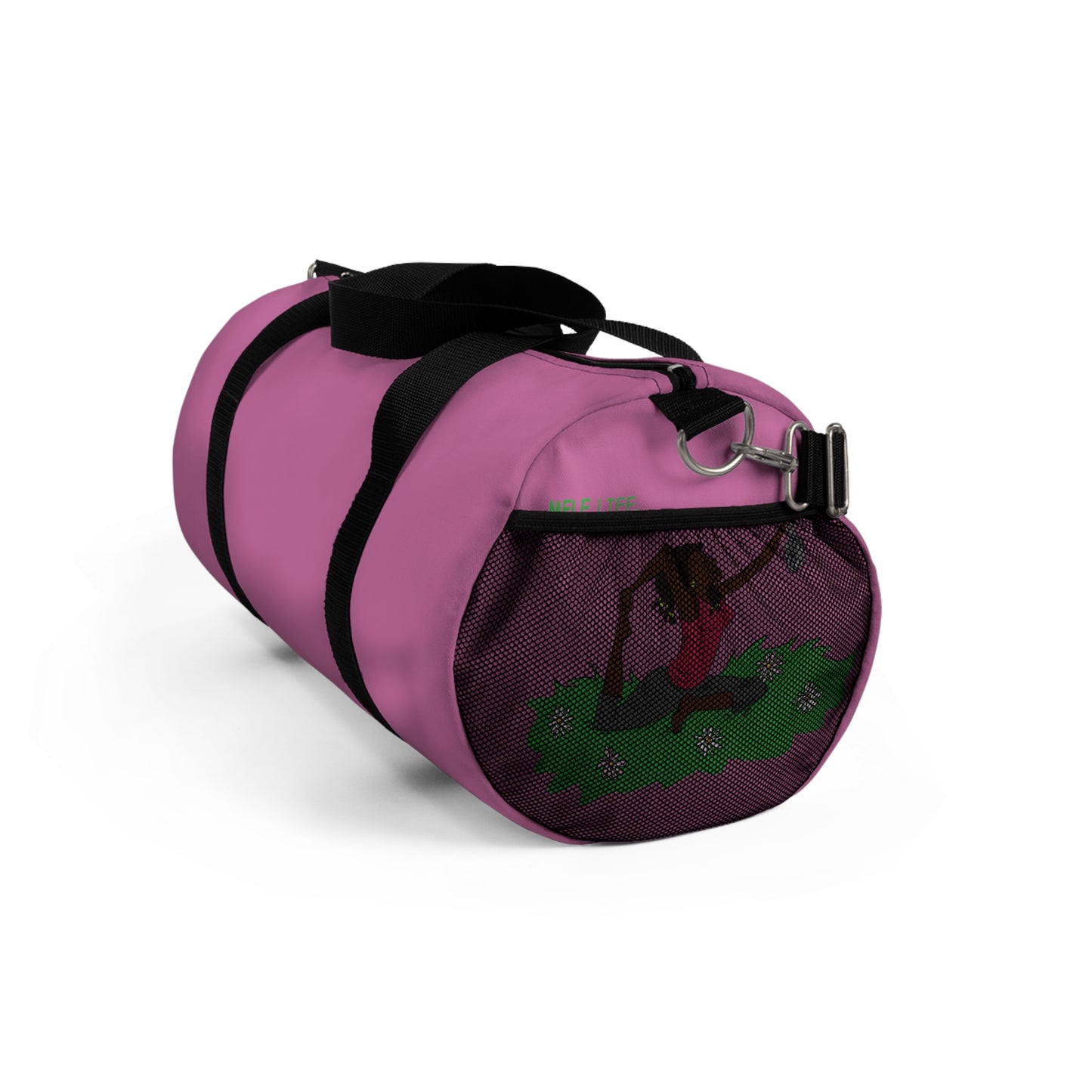 Duffel Bag - Yoga Lady 2 (pink)