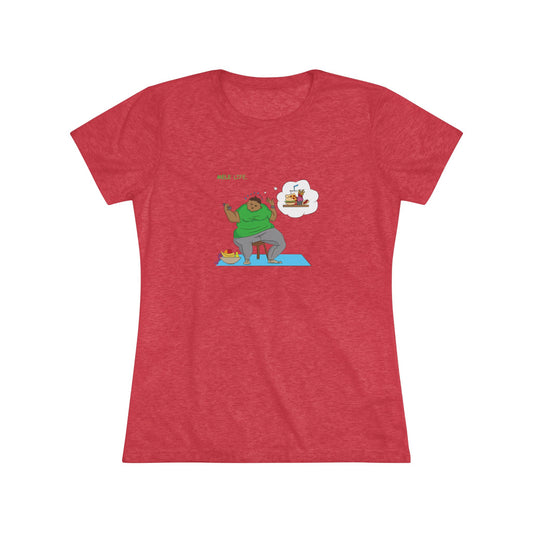 Women's Triblend Tee - Self Discipline