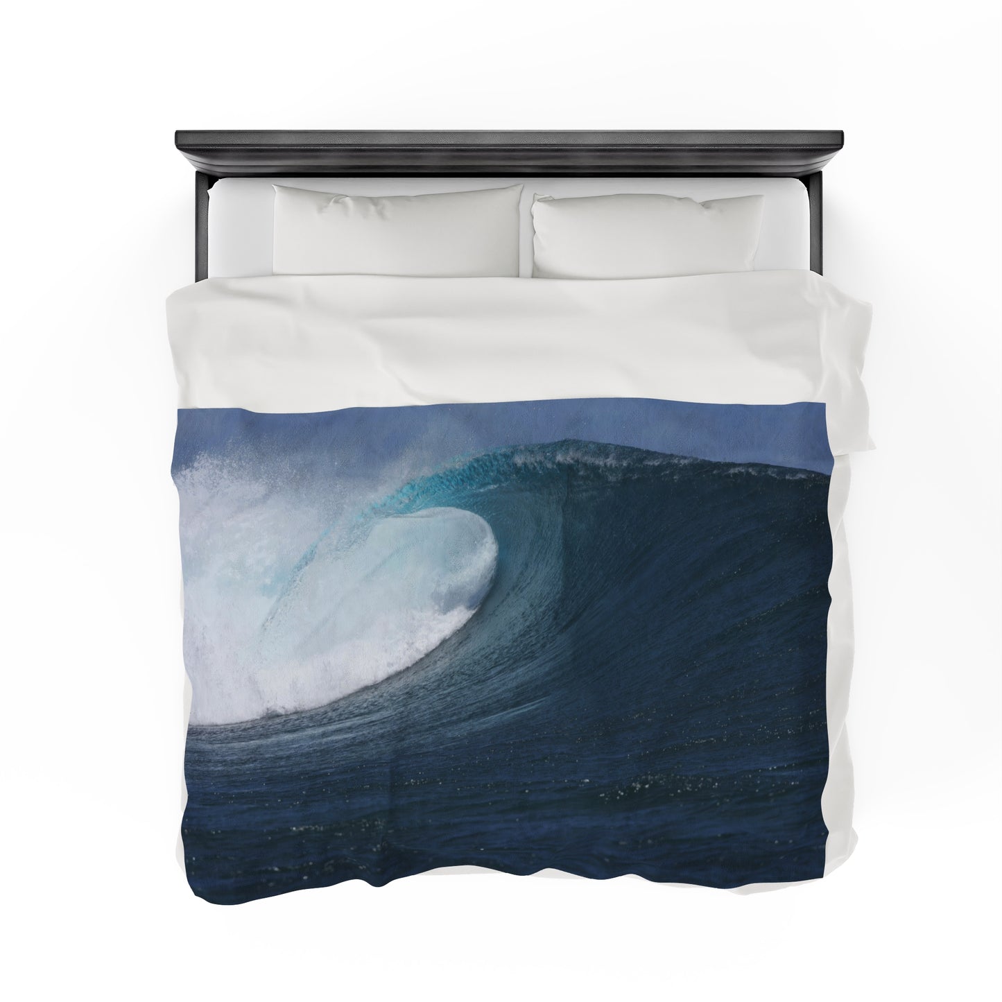 Blanket Velveteen Plush - Wave