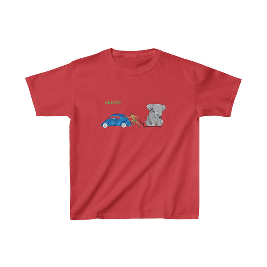 Kids Cotton Tee - Strong Brown Man