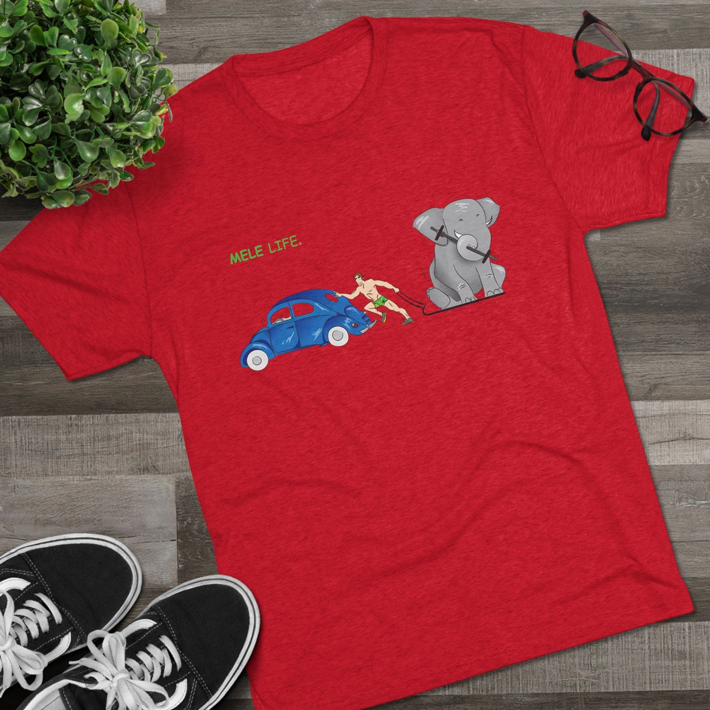 Triblend Tee (unisex) - Strong White Man