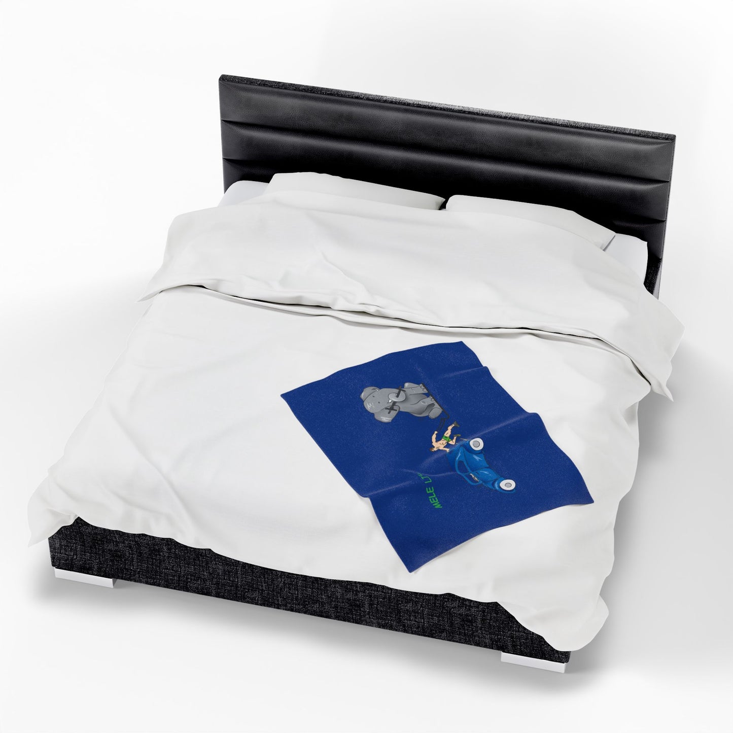 Blanket - Strong White Man (blue)