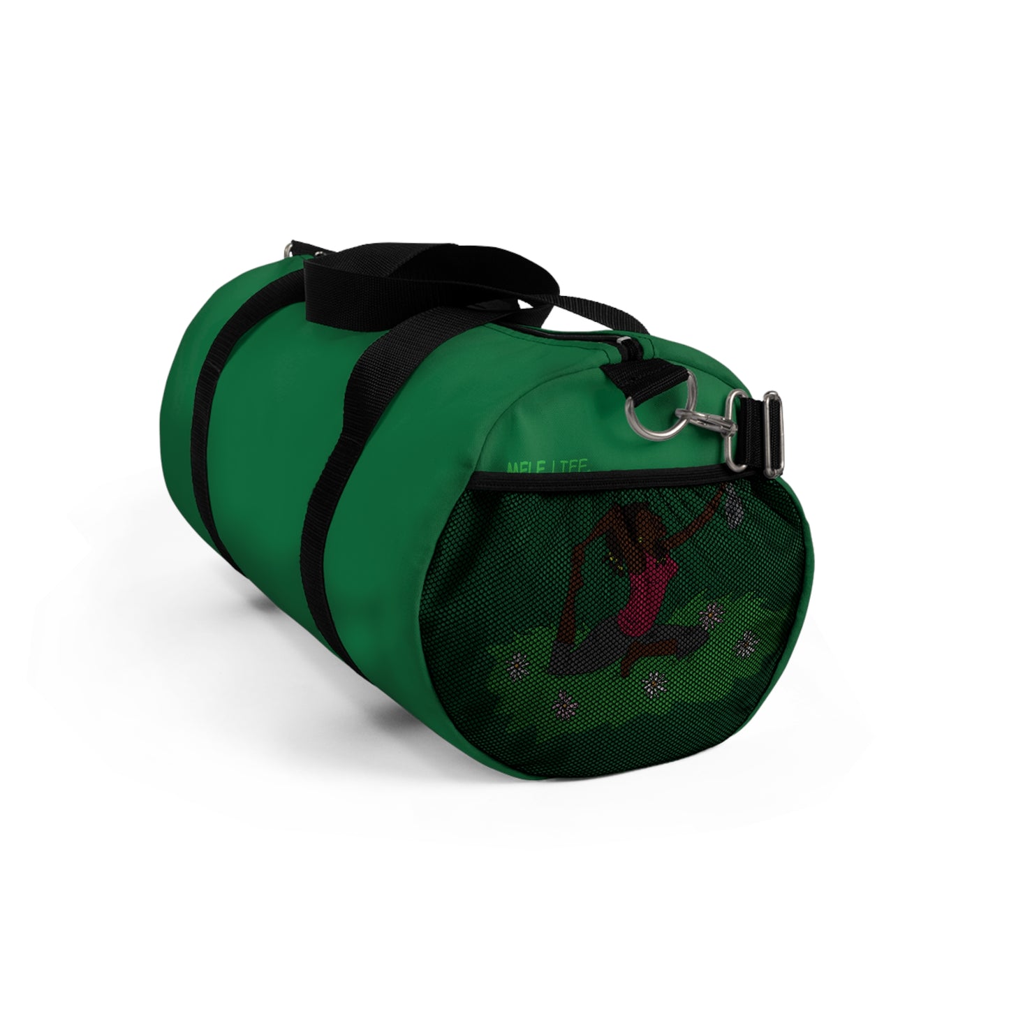 Duffel Bag - Yoga Lady 2 (green)