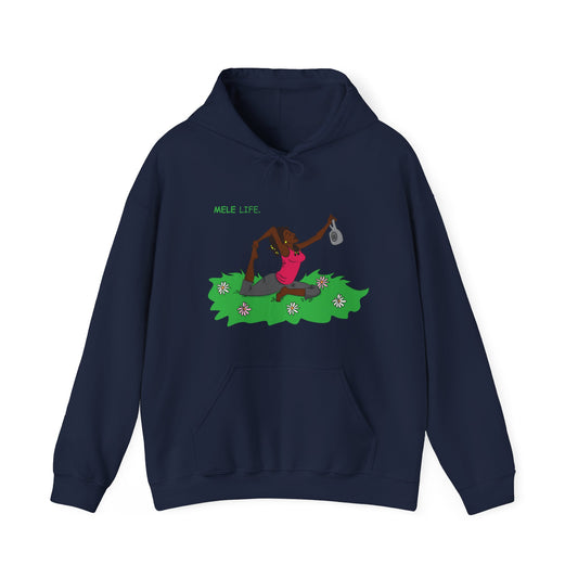 Hooded Sweatshirt (unisex) - Yoga Lady 2 (color palette A)