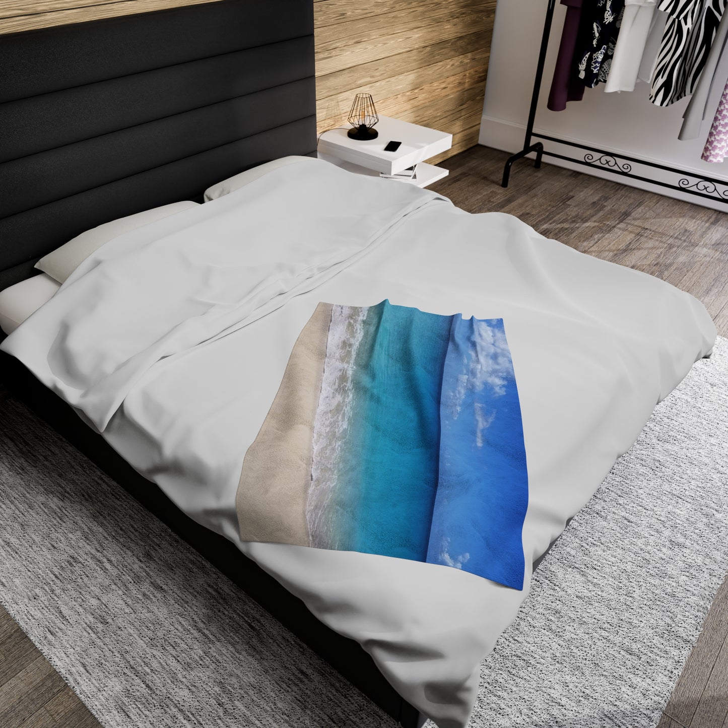 Blanket Velveteen Plush - Mullet Bay (St. Maarten)