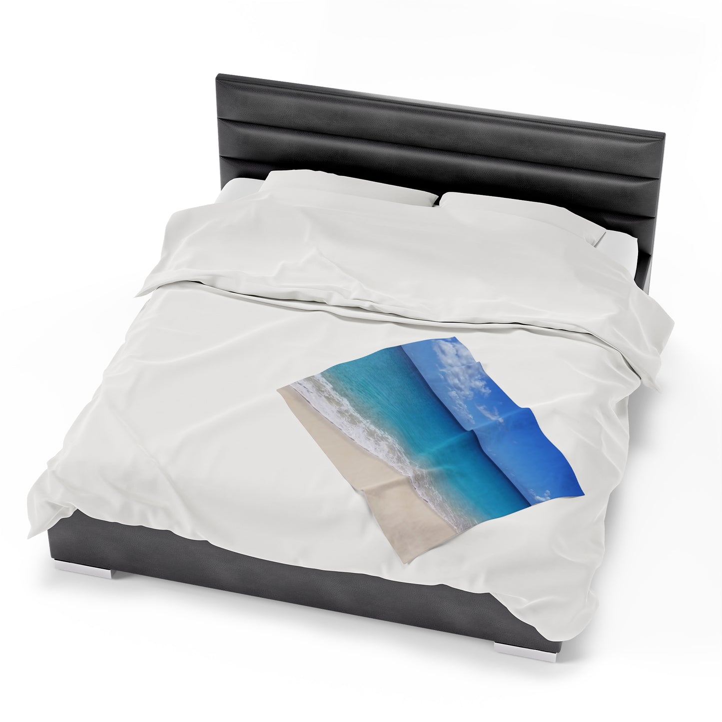 Blanket Velveteen Plush - Mullet Bay (St. Maarten)