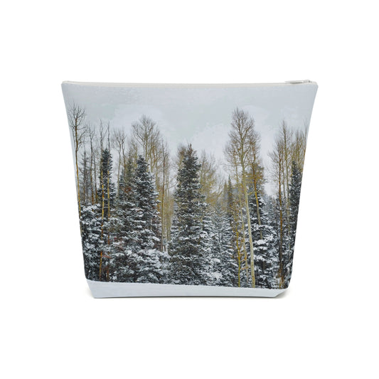 Cosmetic Bag - Forest Winterscape