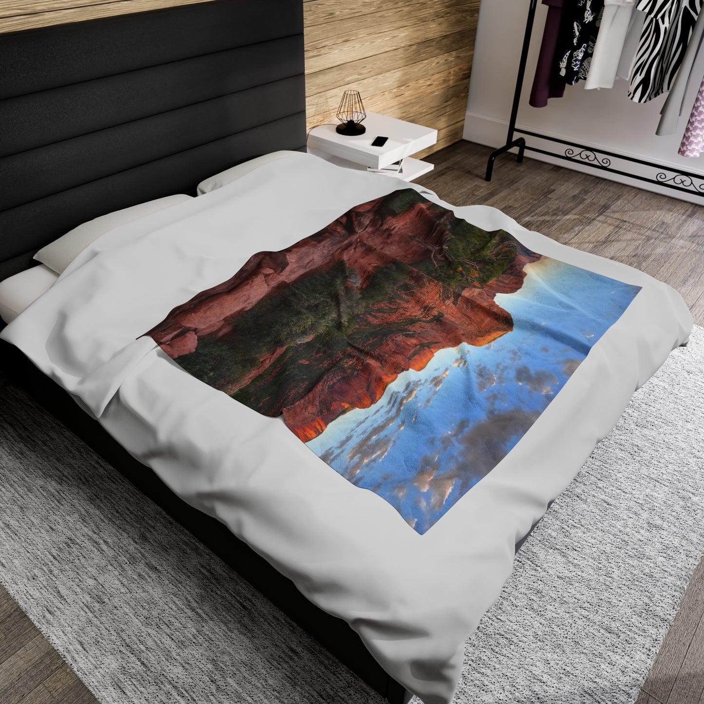 Blanket Velveteen Plush - Kolob Canyons in Zion National Park
