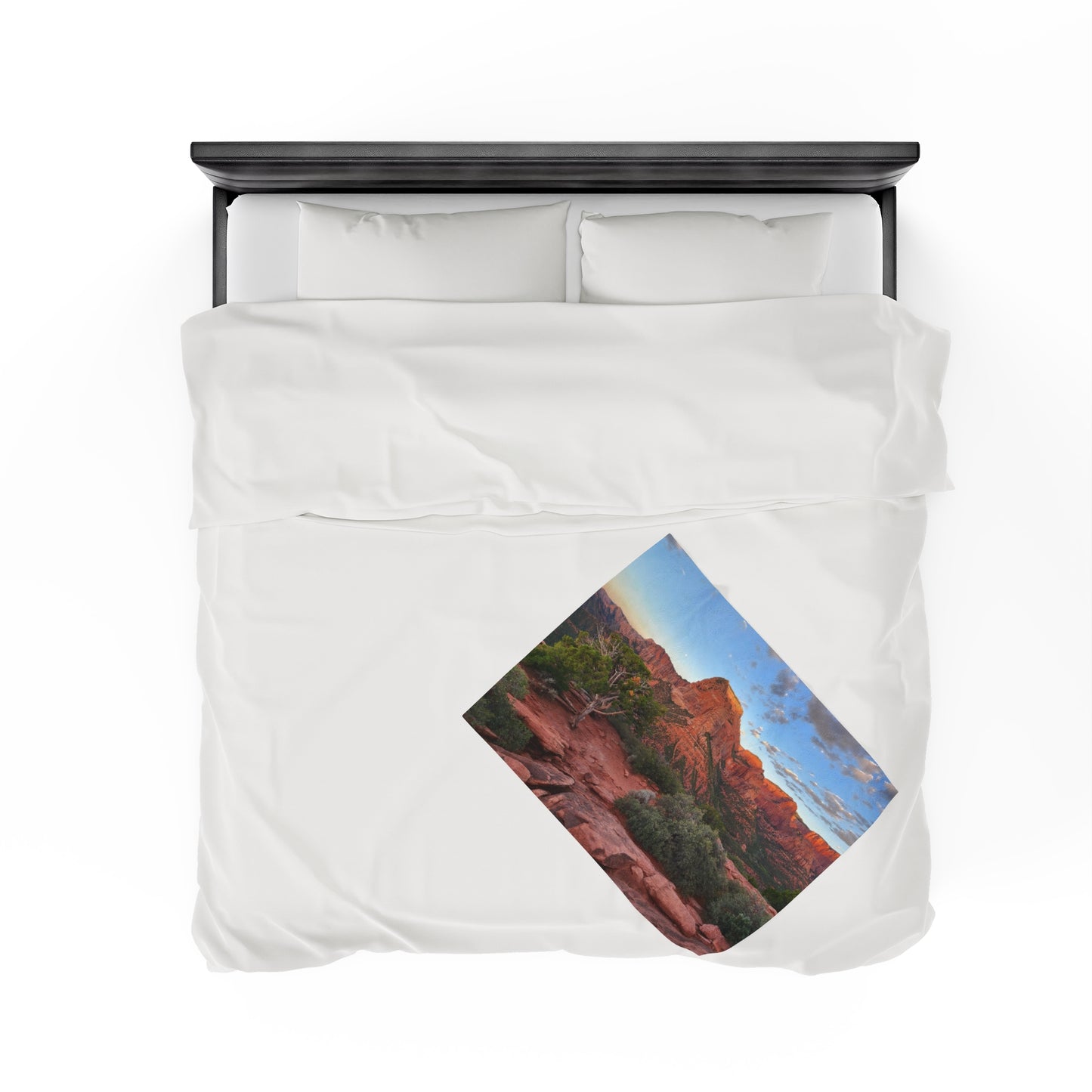 Blanket Velveteen Plush - Kolob Canyons in Zion National Park