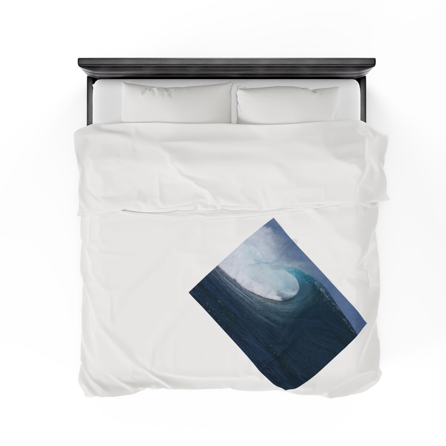 Blanket Velveteen Plush - Wave