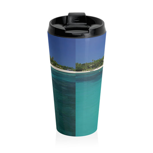 Travel Mug (15oz) - Tropical Island