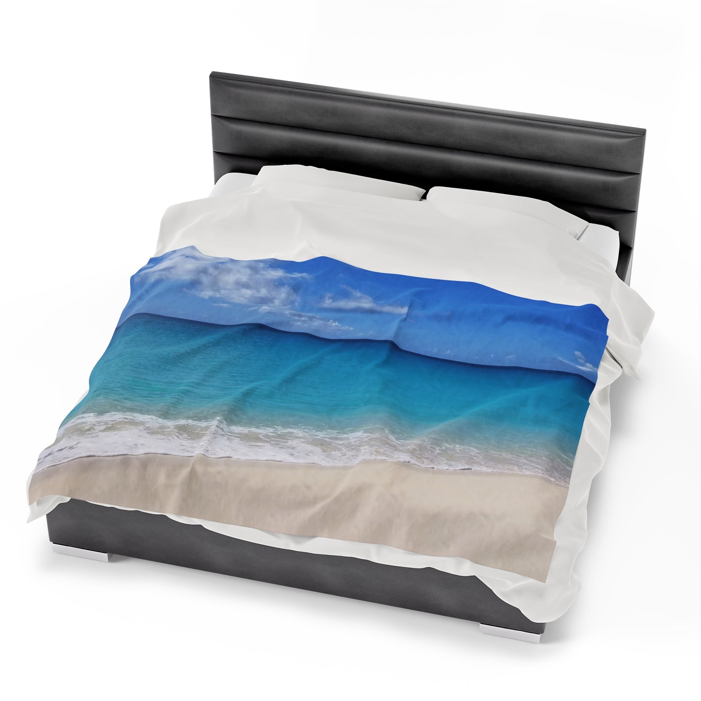 Blanket Velveteen Plush - Mullet Bay (St. Maarten)