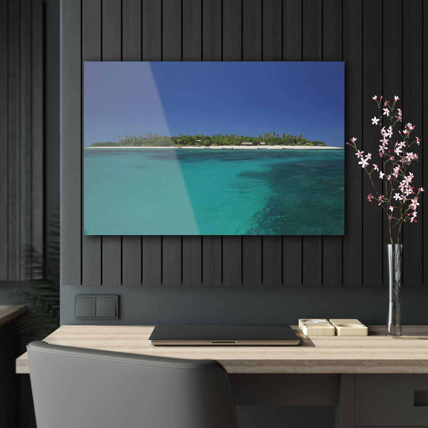 Acrylic Art - Island (Fiji)