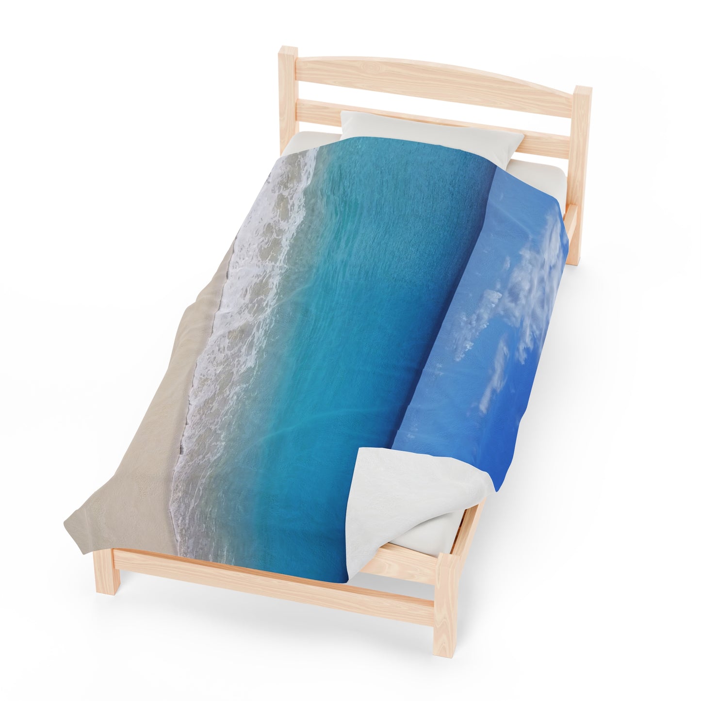 Blanket Velveteen Plush - Mullet Bay (St. Maarten)