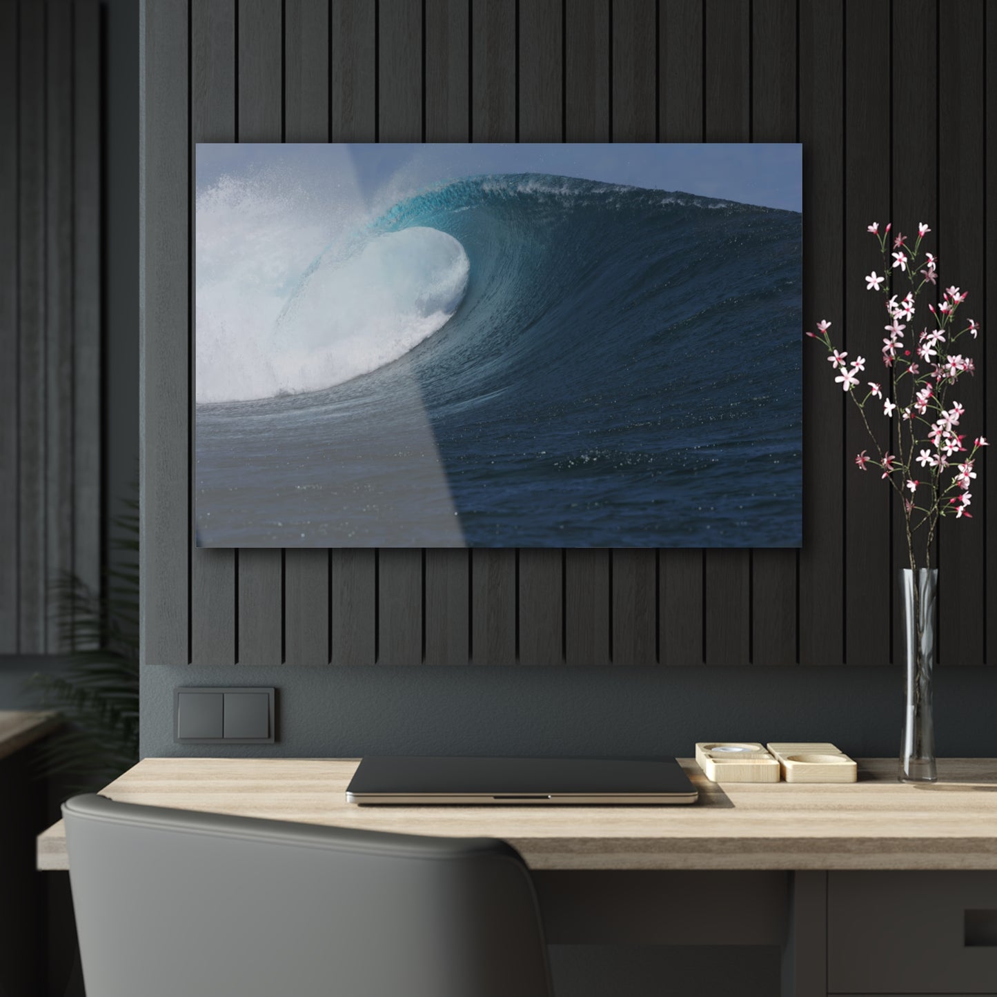 Acrylic Art - Wave (left)