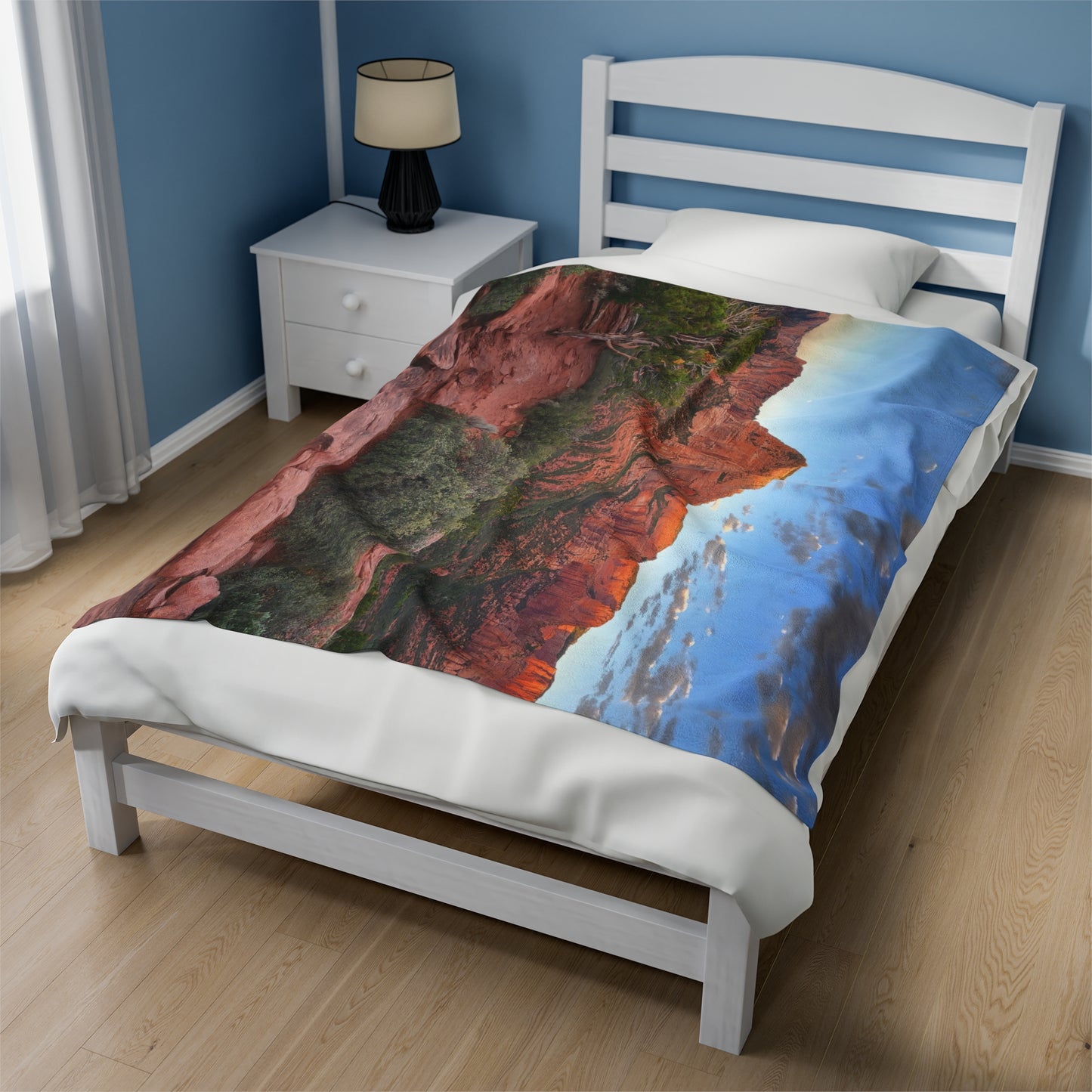 Blanket Velveteen Plush - Kolob Canyons in Zion National Park