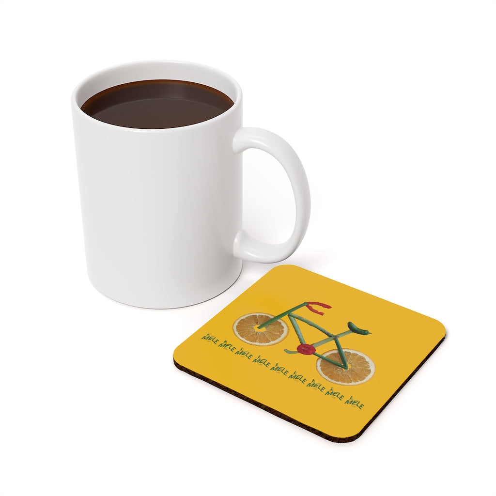 Coaster - Veggie Bike  (yellow)