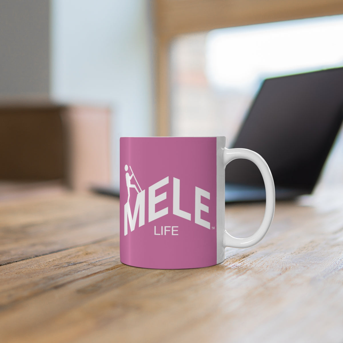 Coffee Mug - MELE LIFE   (pink)