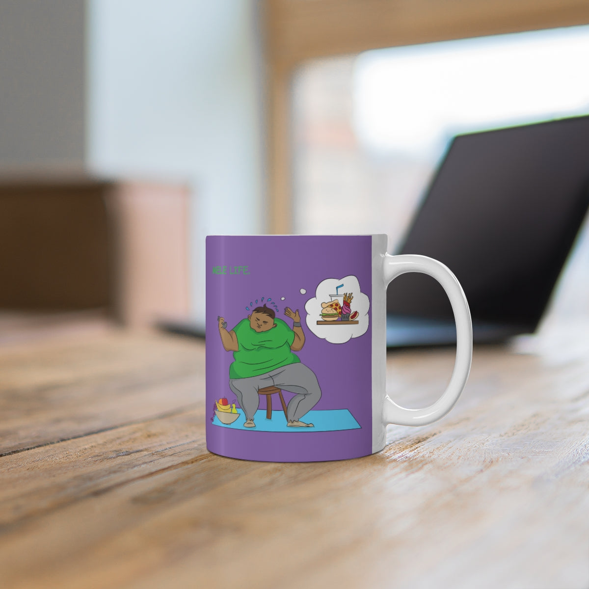 Coffee Mug - Self Discipline   (purple)