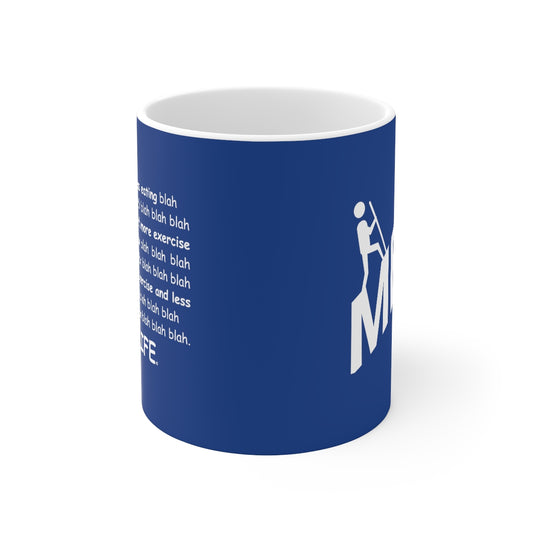 Coffee Mug - MELE LIFE   (dark blue)