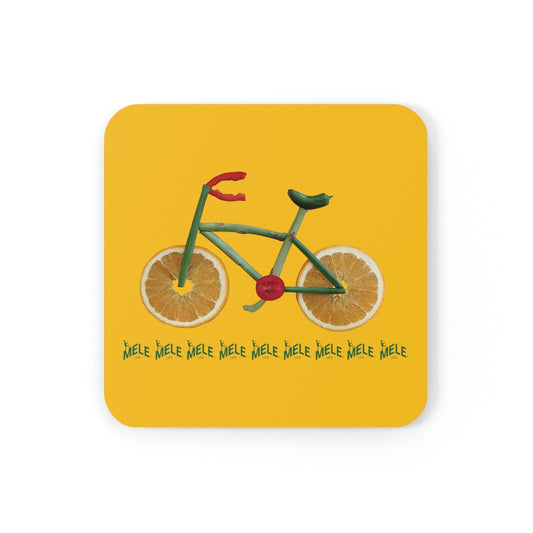 Coaster - Veggie Bike  (yellow)