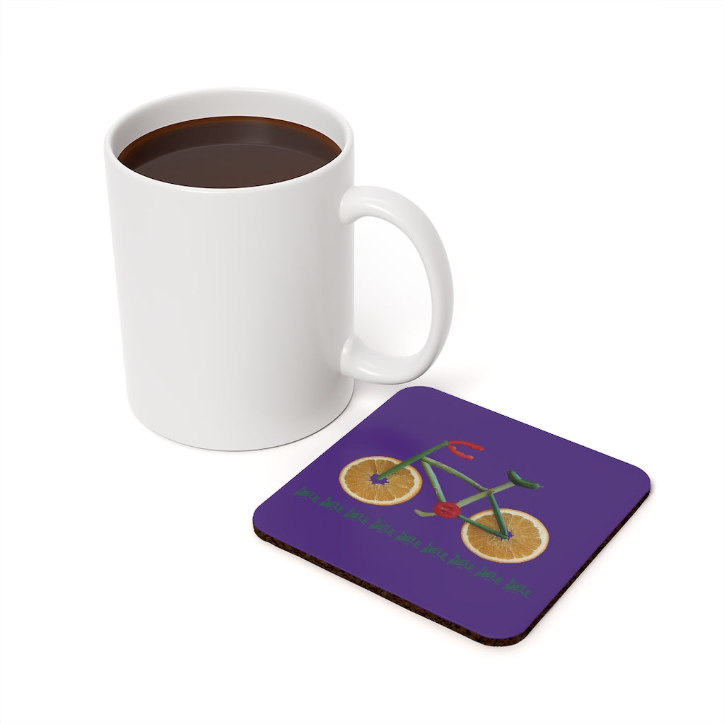 Coaster - Veggie Bike  (purple)