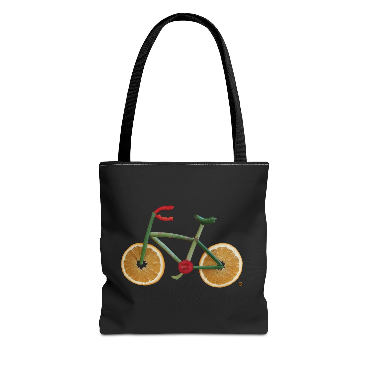 Tote Bag - Veggie Bike  (black)