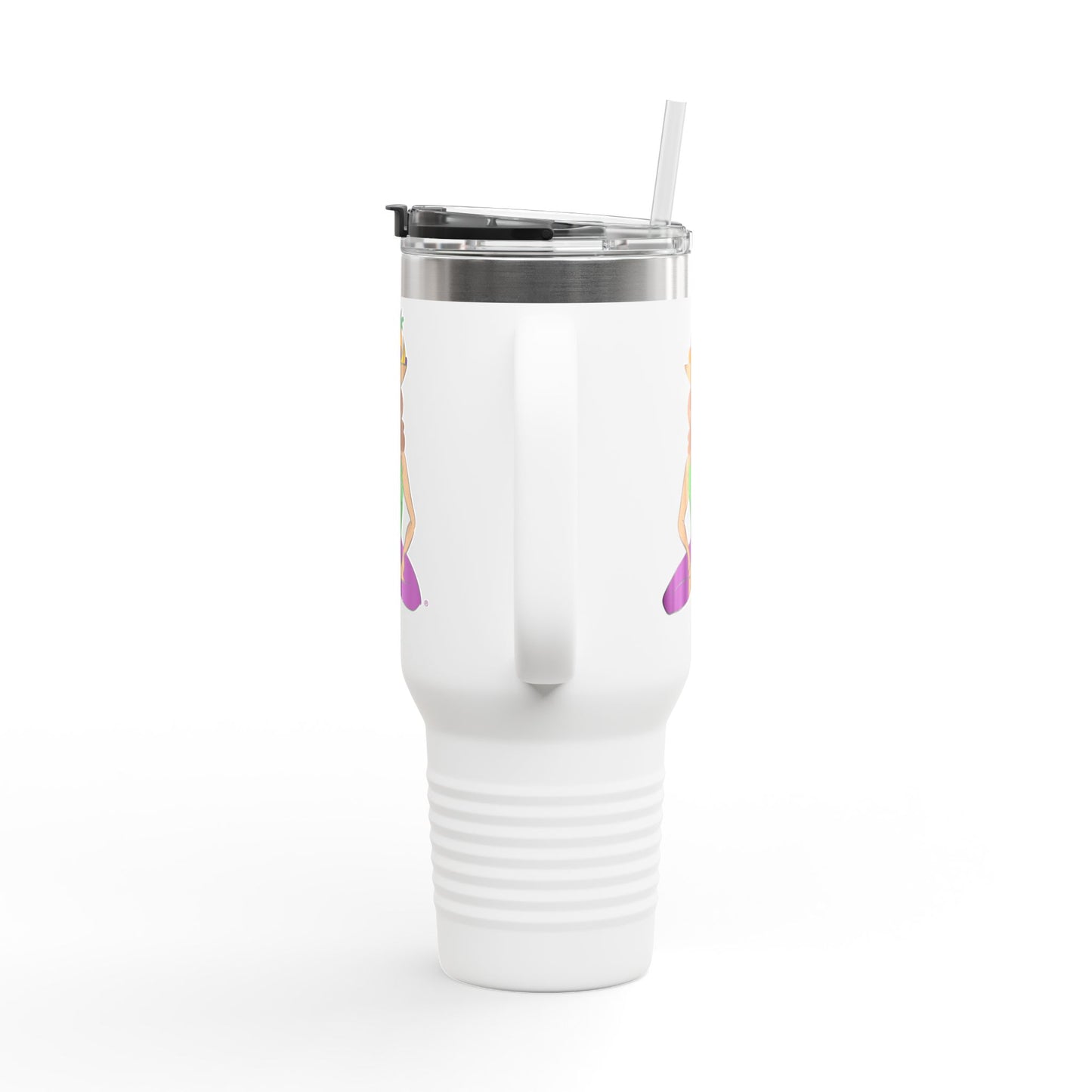Travel Mug (40 oz) - Yoga Lady 1