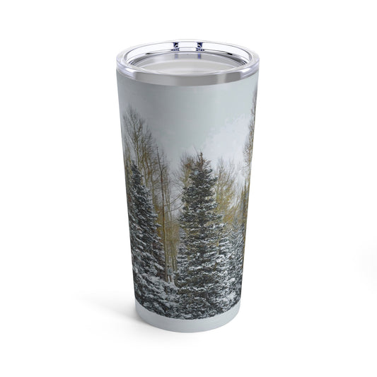 Tumbler 20oz - Forest Winterscape