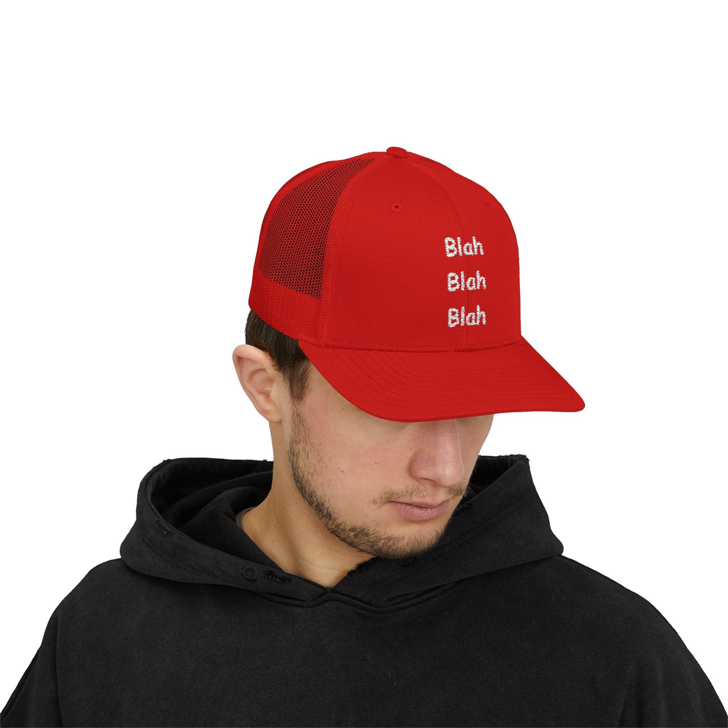 Baseball Cap (Snapback Trucker style) - Blah Blah Blah