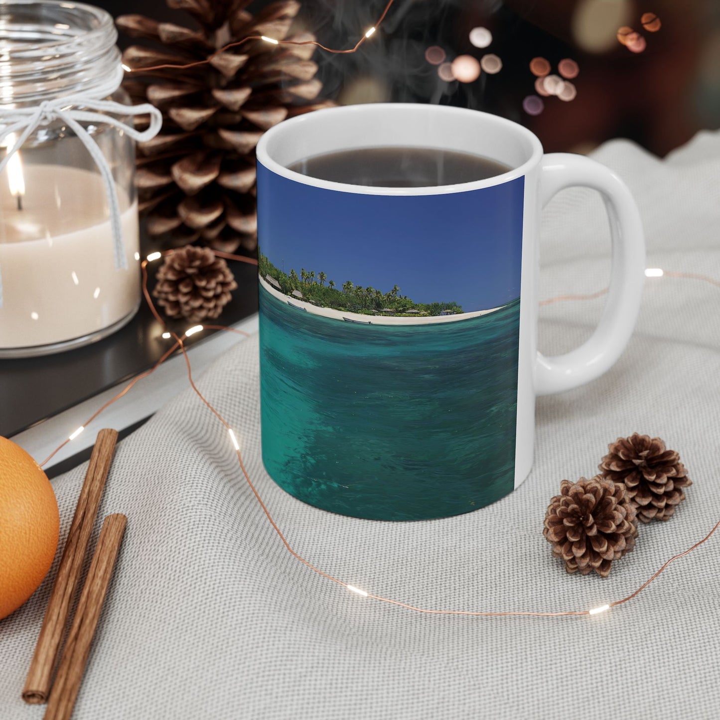 Coffee Mug (11oz/15oz) - Tropical Island