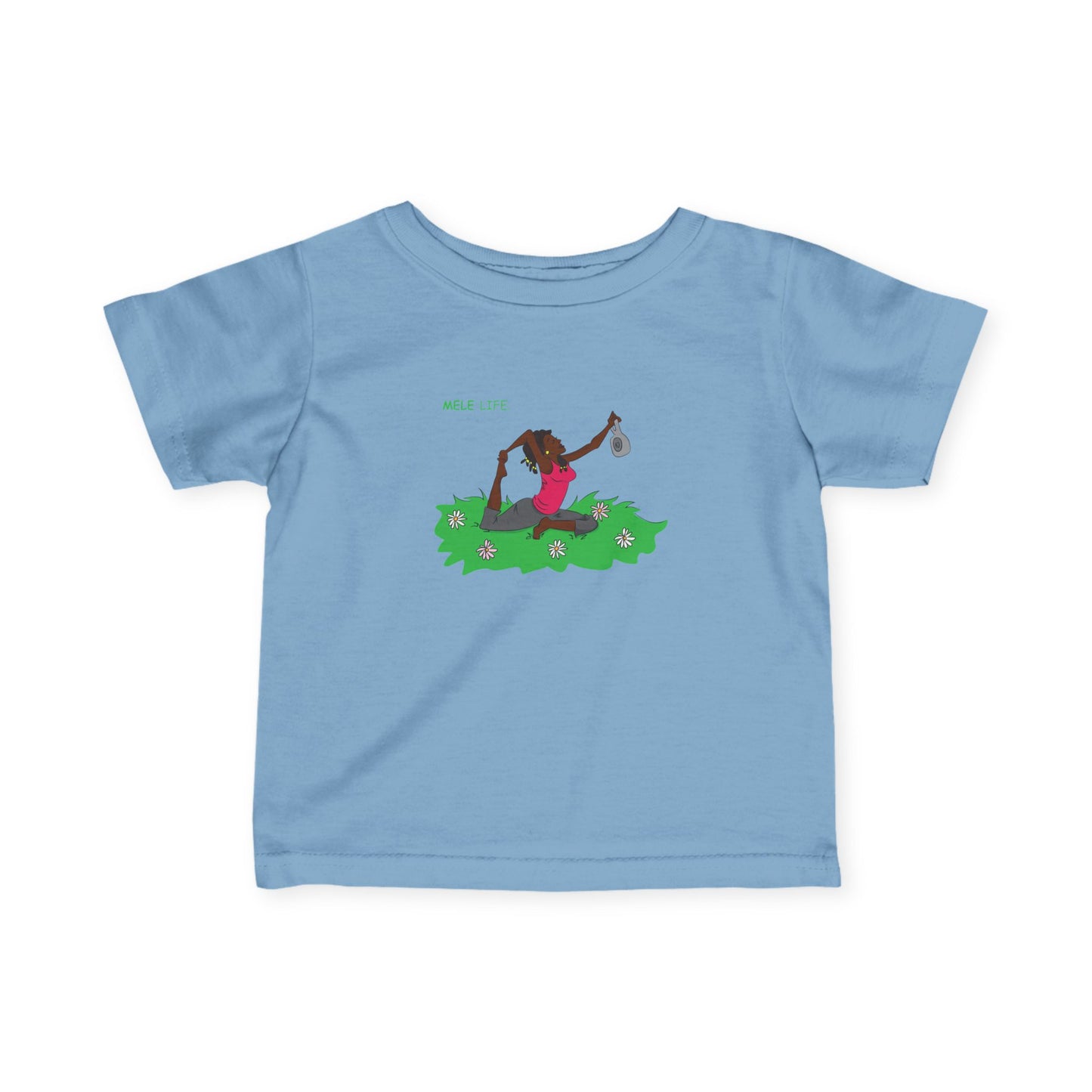 Infant Tee - Yoga Lady 2
