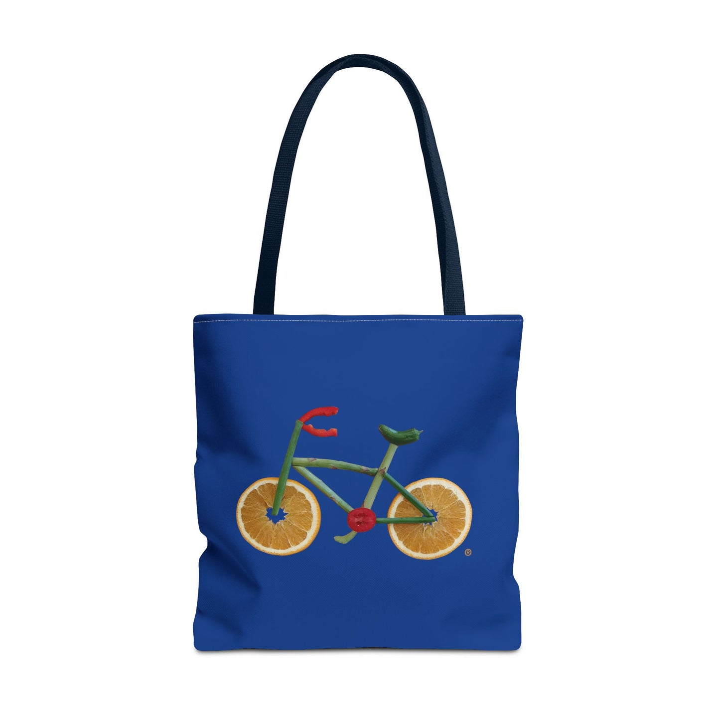 Tote Bag - Veggie Bike  (blue)
