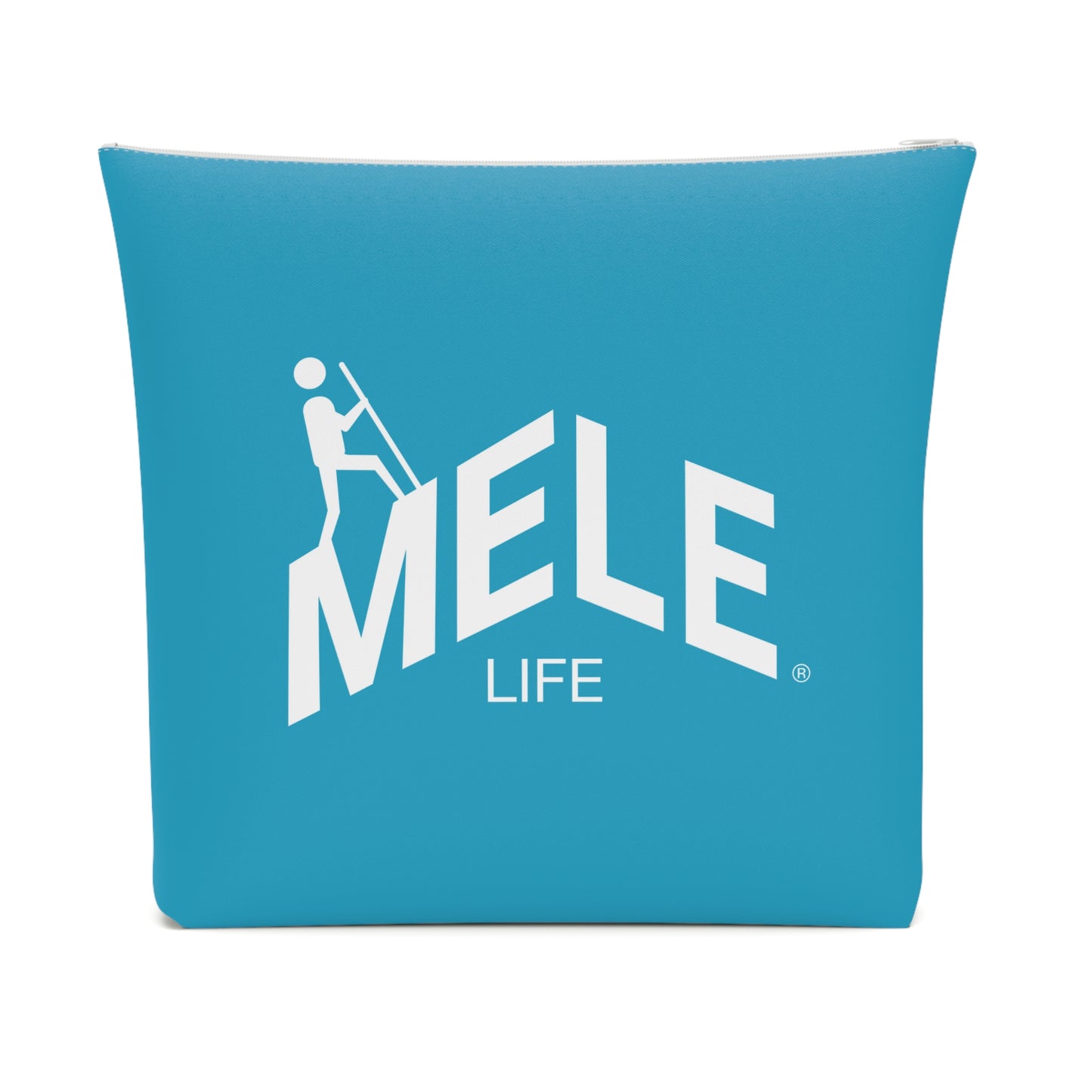 Cosmetic Bag - MELE LIFE logo   (turquoise)