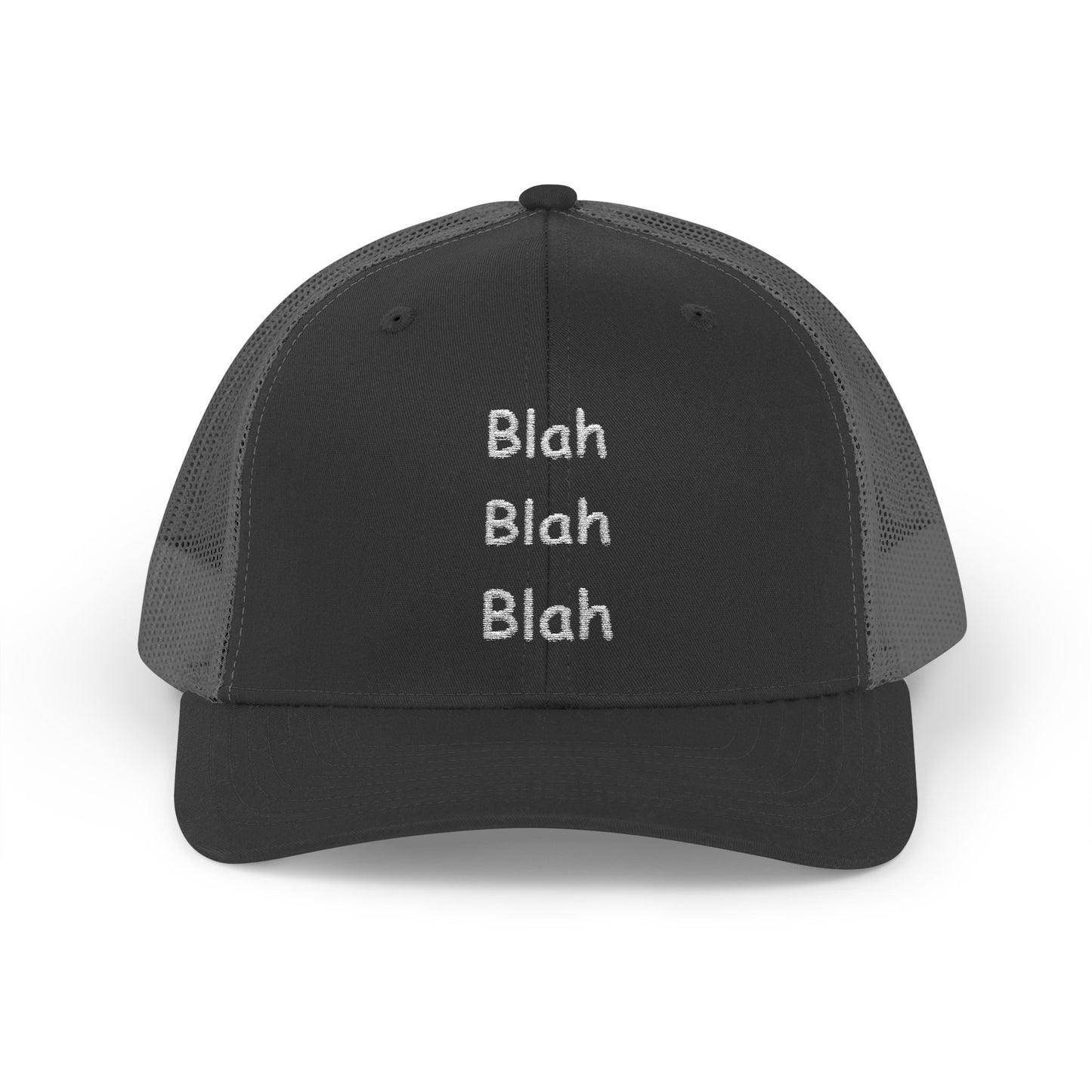 Baseball Cap (Snapback Trucker style) - Blah Blah Blah
