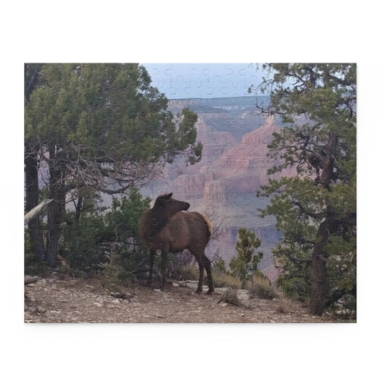 Puzzle -  Elk at Grand Canyon  (3 sizes)