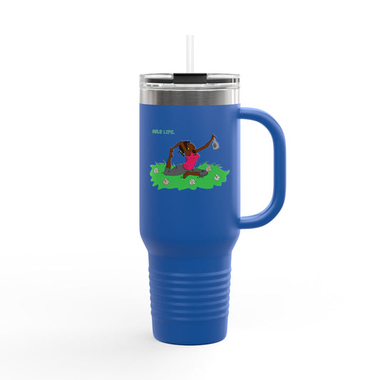 Travel Mug (40oz) - Yoga Lady2