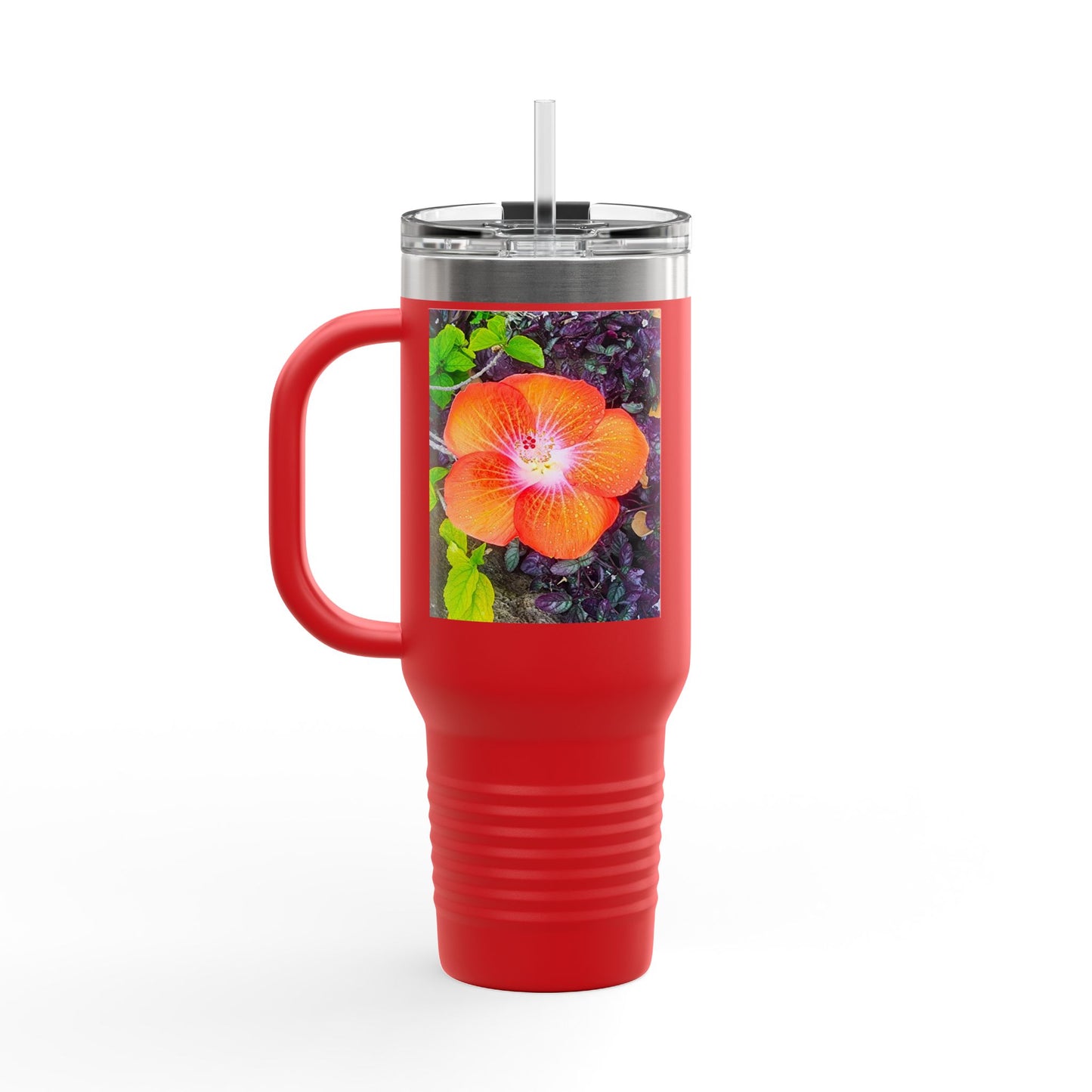 Travel Mug (40oz) - Hibiscus Flower (Hawaii)