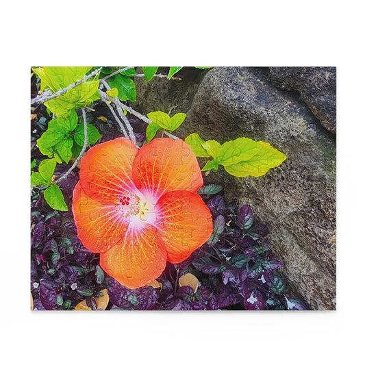 Puzzle - Hibiscus Flower in Hawaii  (3 sizes)