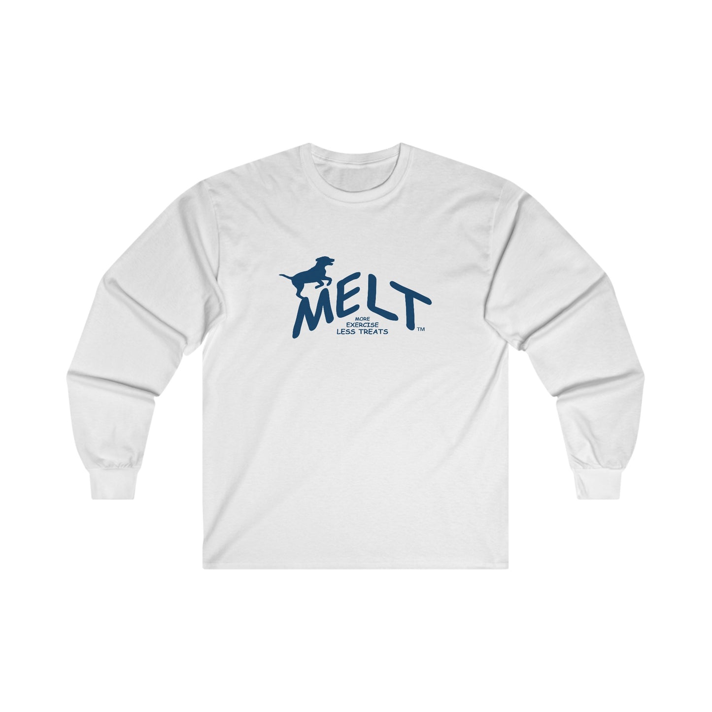 Long Sleeve Tee (unisex) - MELT  (large image - blue)