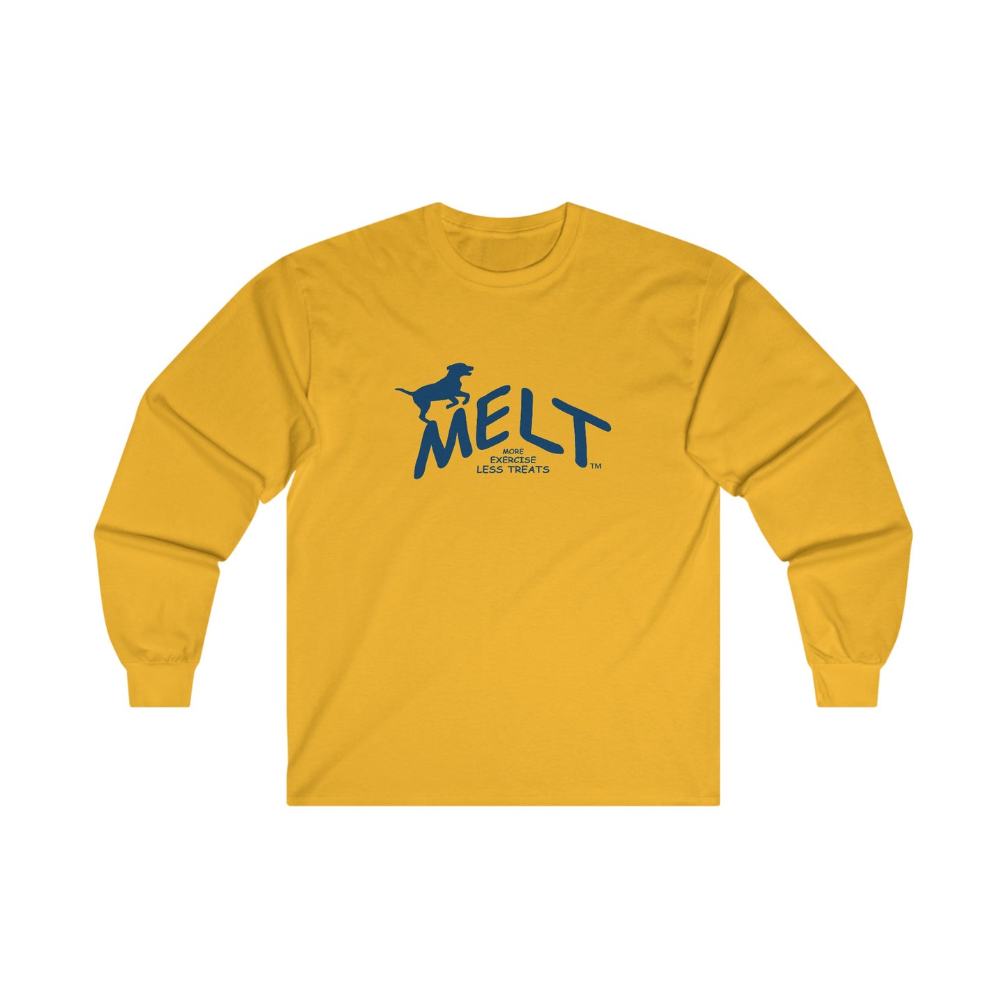 Long Sleeve Tee (unisex) - MELT  (large image - blue)