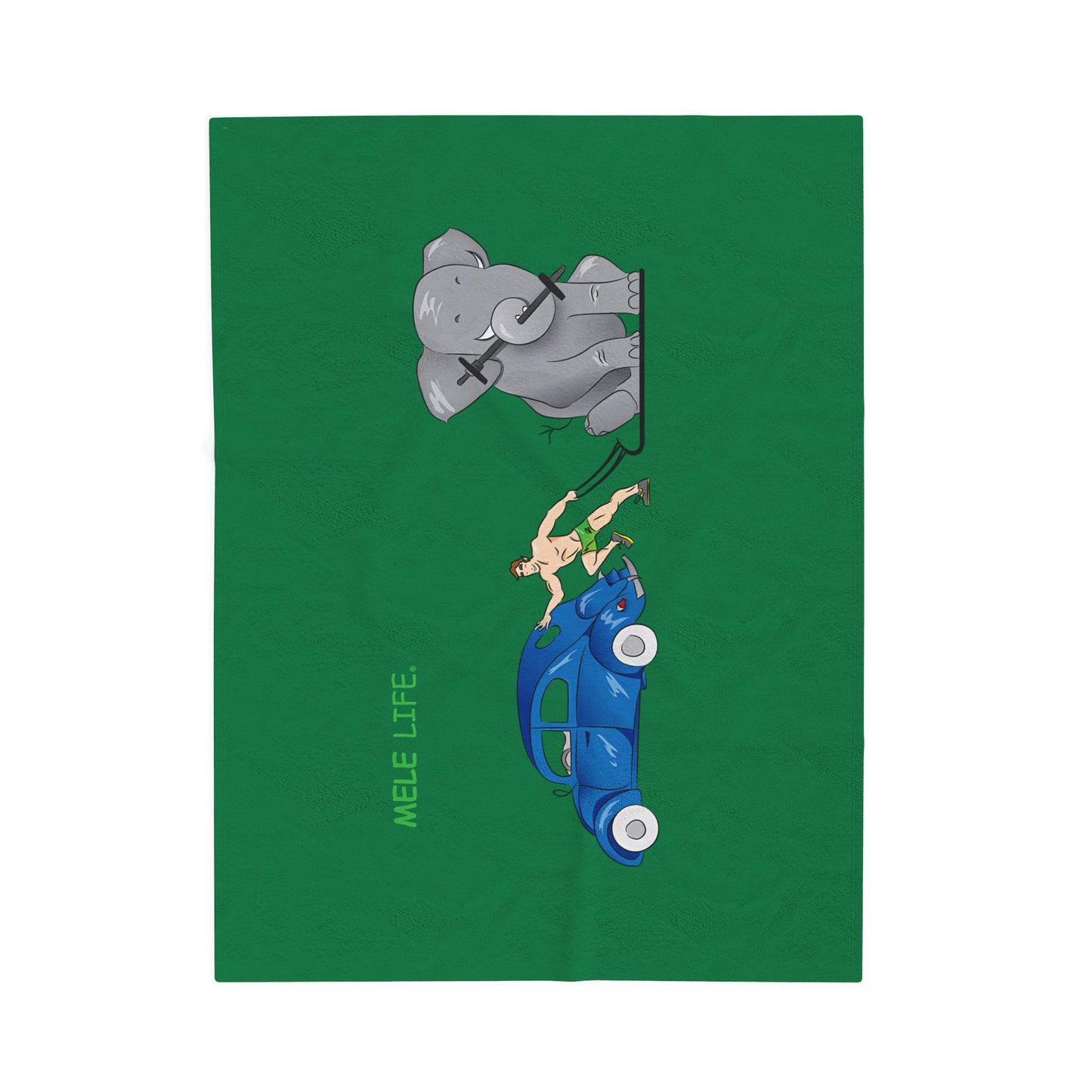 Blanket  - Strong White Man  (green)
