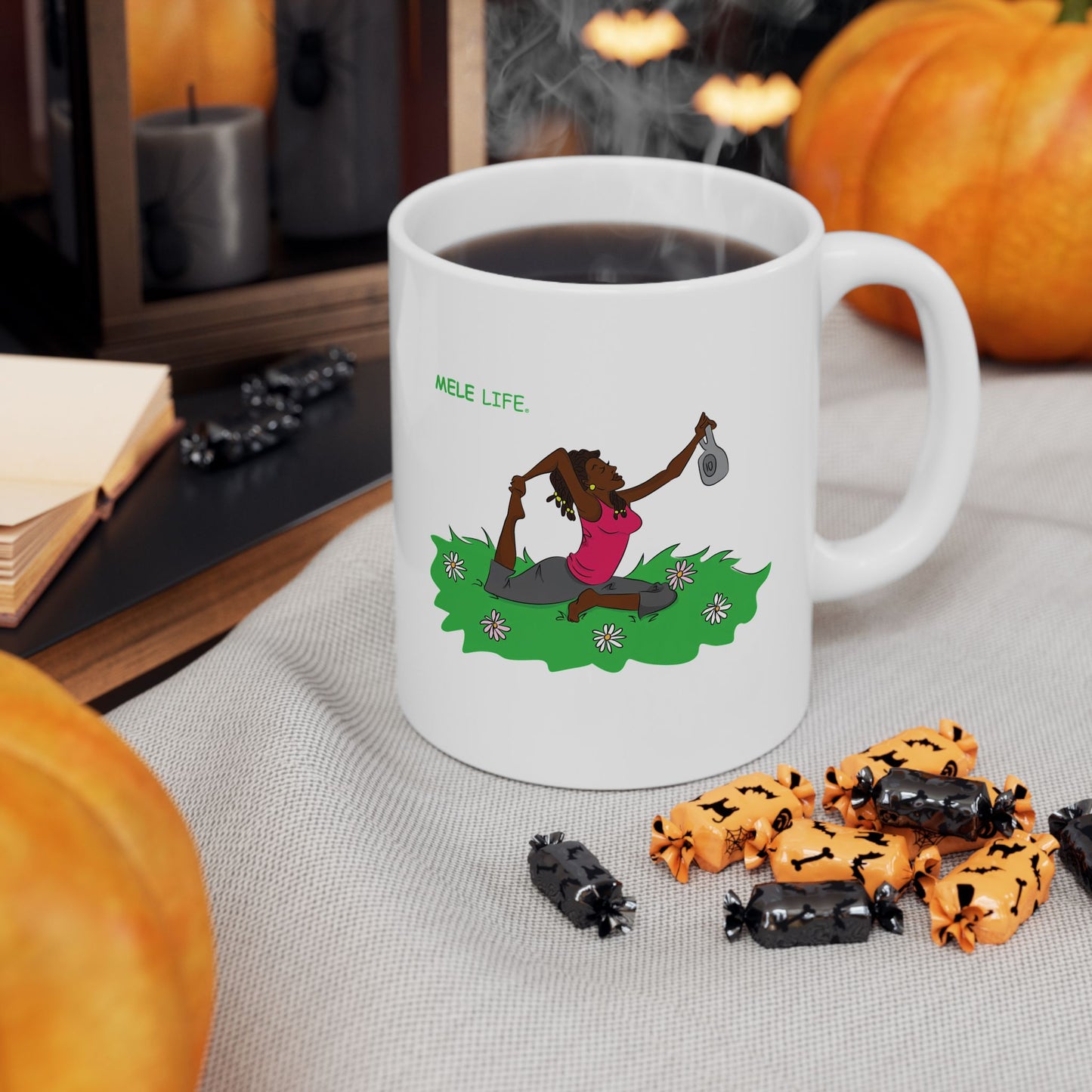 Coffee Mug (11oz/15oz) - Yoga Lady 2