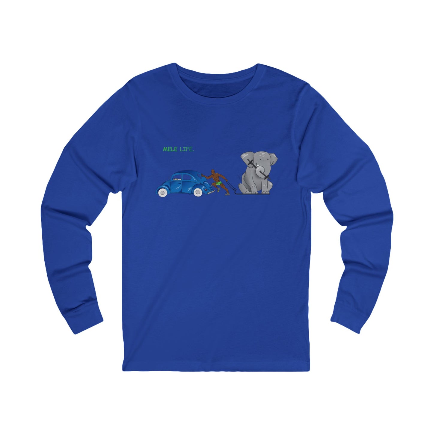 Long Sleeve Tee (Unisex) - Strong Black Man